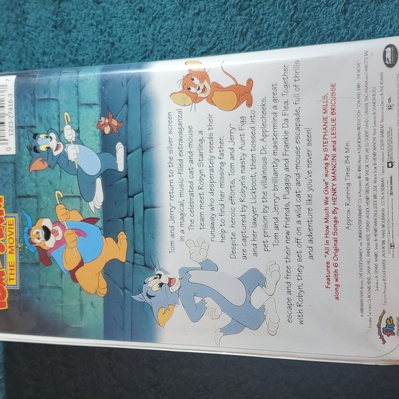 Tom and Jerry vhs tape movie - Picture 2 of 5